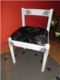 bijela stolica